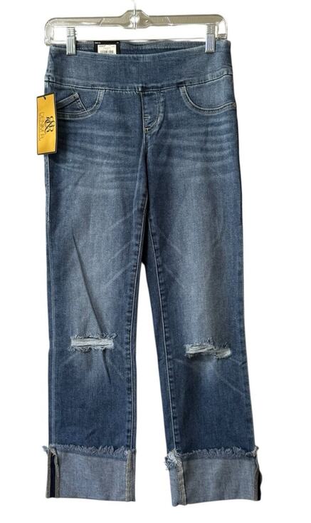 Rock & Republic Denim - Rock & Republic Denim Rx The Slimming Cure Cuff Jeans Women Sz 4 Cuff Bottom NWT